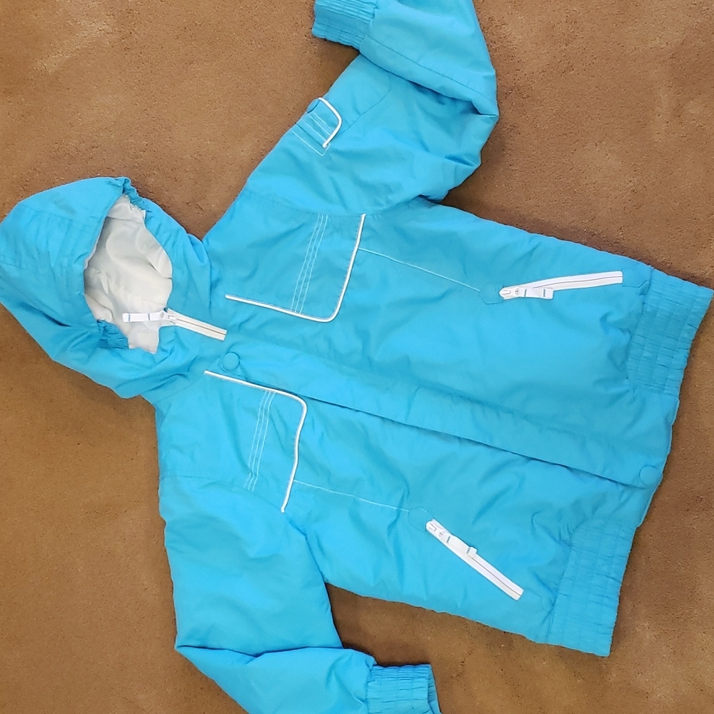 Slalom turquoise winter/ski jacket, 18/20